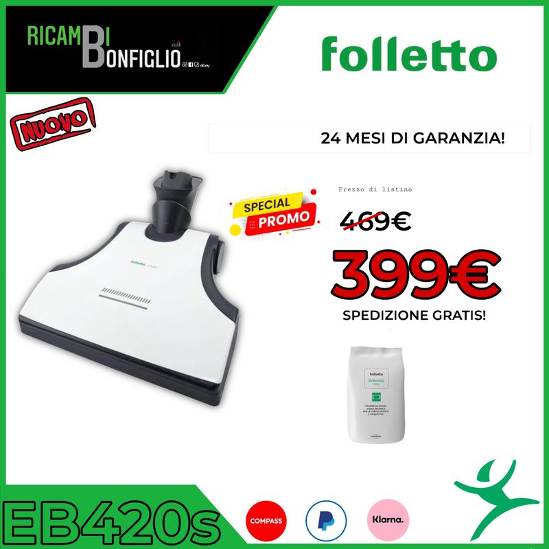 FOLLETTO BATTITAPPETO EB420S NUOVO