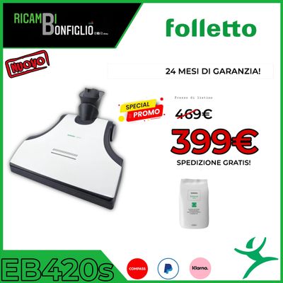 FOLLETTO BATTITAPPETO EB420S NUOVO