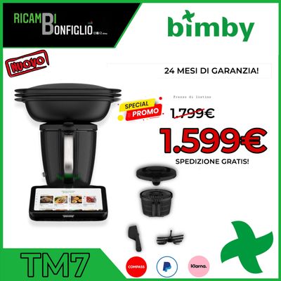 ROBOT DA CUCINA BIMBY TM7 NUOVO