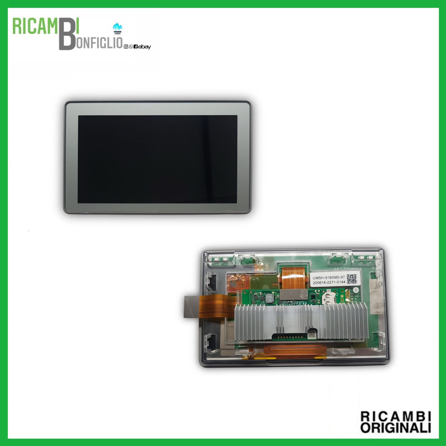 SCHEDA + DISPLAY BIMBY TM6 ORIGINALE