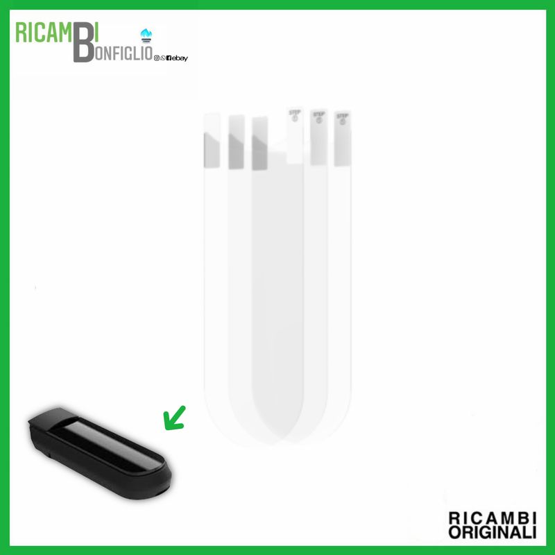 SET 3PZ PROTEZIONE DISPLAY batteria FOLLETTO VK7S ORIGINALE