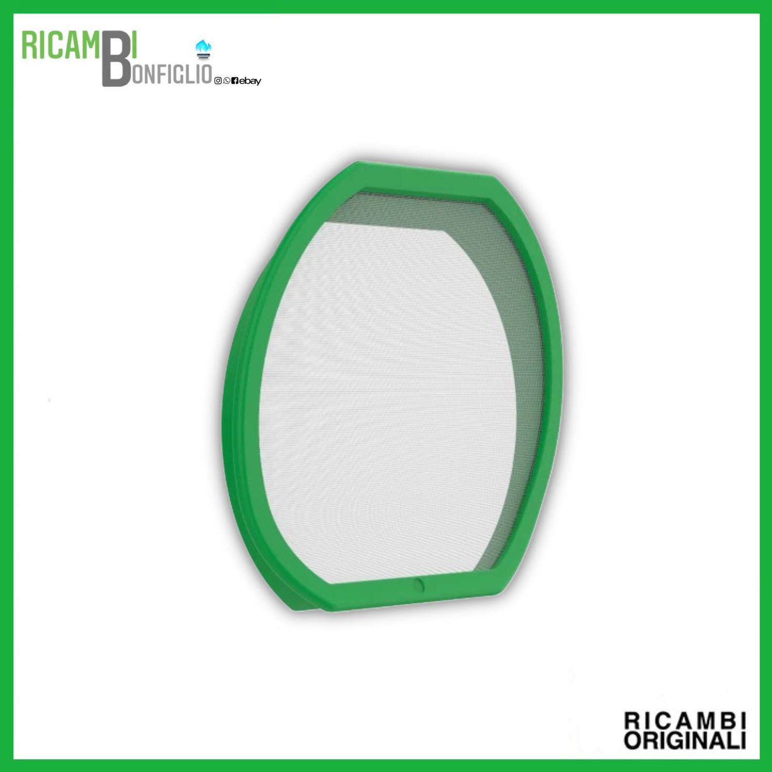 FILTRO E PREFILTRO ASPIRABRICIOLE FOLLETTO VM7 ORIGINALE