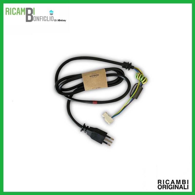 CAVO ALIMENTAZIONE BIMBY TM7 ORIGINALE CAVO ALIMENTAZIONE BIMBY TM7 ORIGINALE