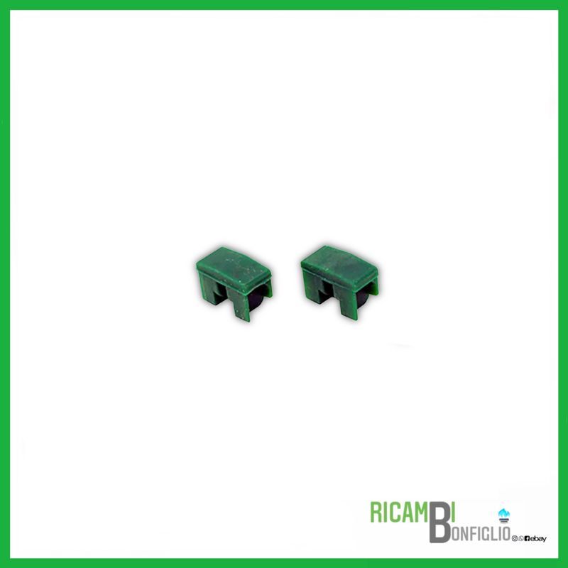 COPPIA GOMMINI MOTORE FOLLETTO VK120 - VK121 - VK122 COMPATIBILE