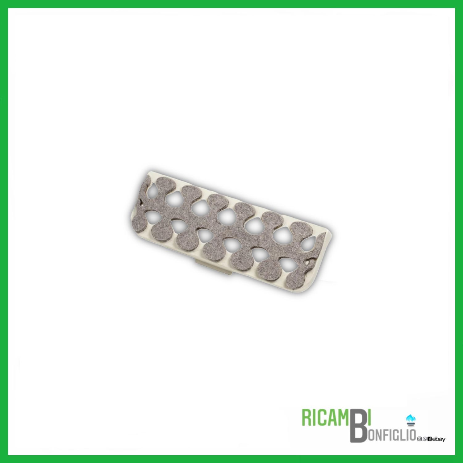 SOTTO SPAZZOLA FELTRO FOLLETTO HD12 VK120 - VK121 - VK122 COMPATIBILE