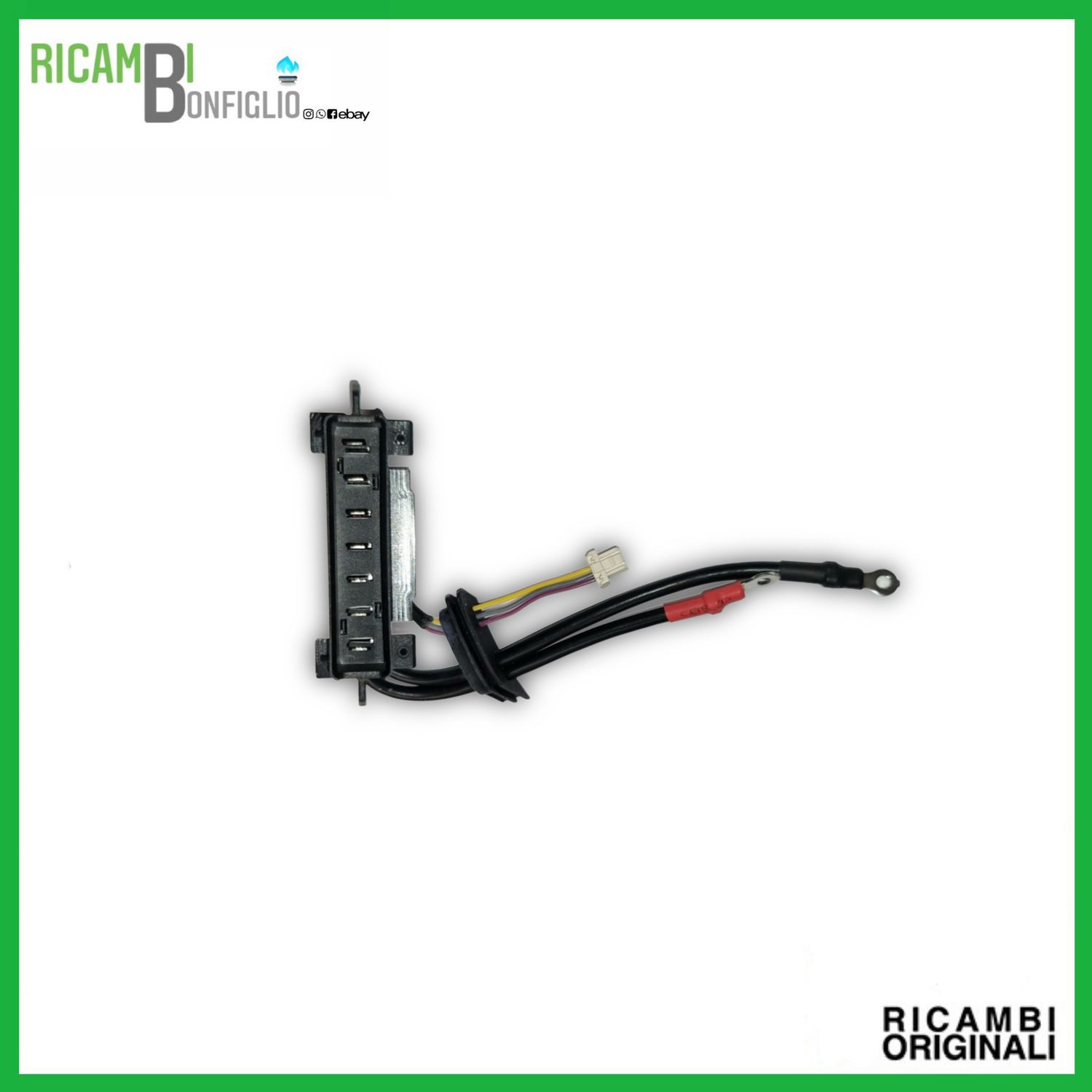 CABLAGGIO BASETTA CONNESSIONE BATTERIA FOLLETTO VK7S ORIGINALE