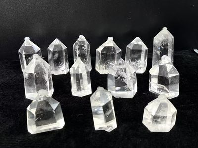 clear quartz point