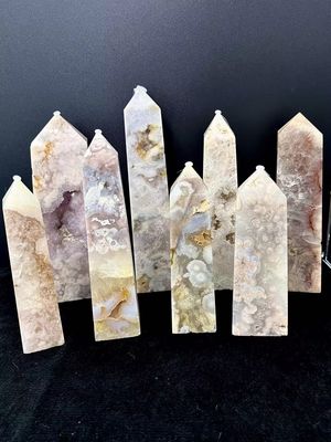 pink amethyst tower