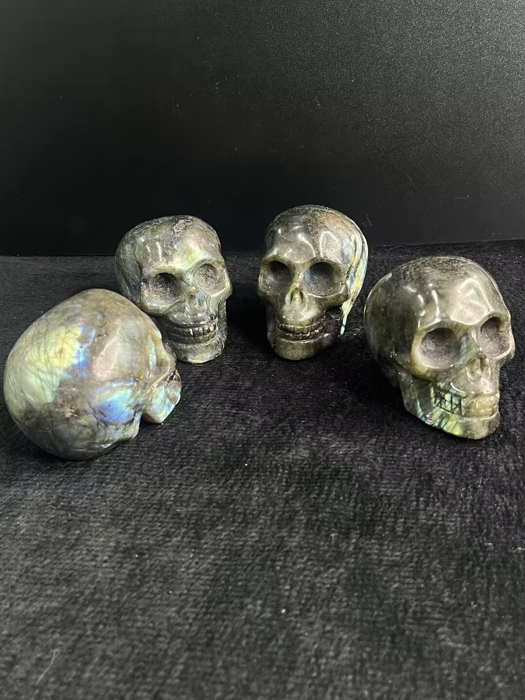 Labradorite Skull