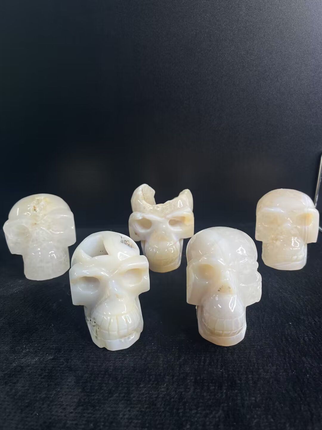Agate Skull