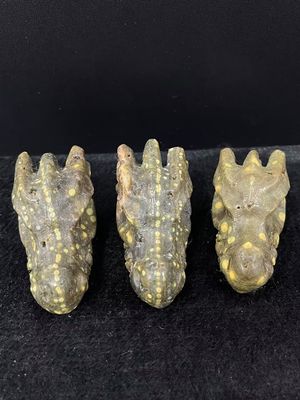 Yellow Stone Dragon Head