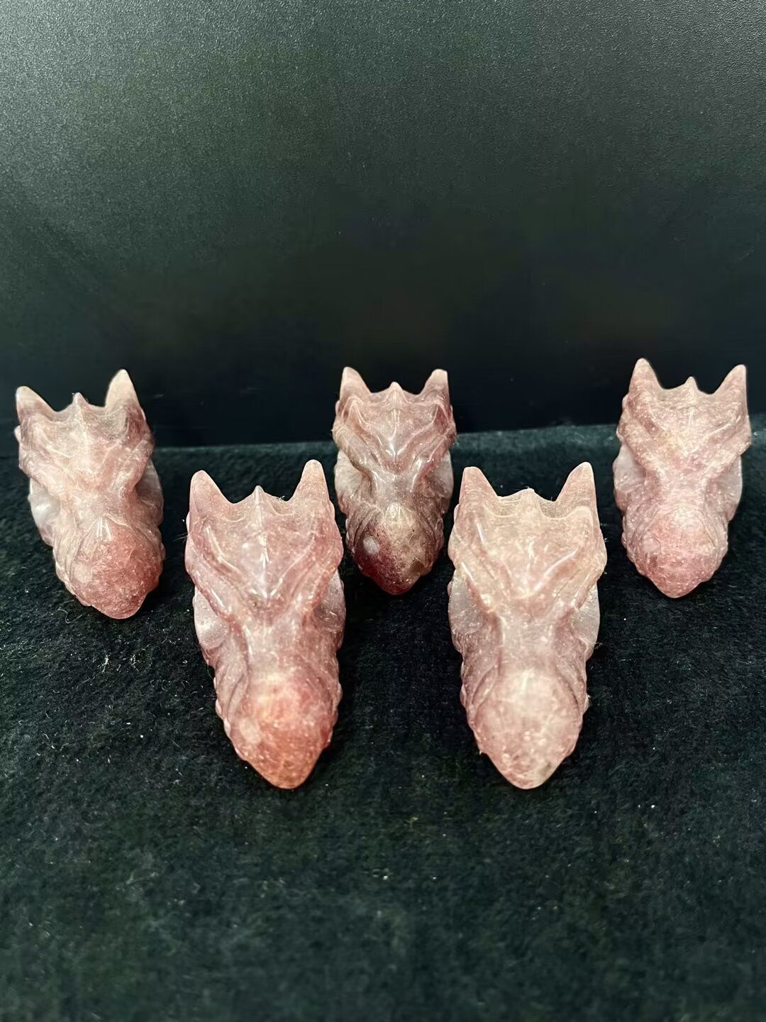 Red Strawberry Dragon Head