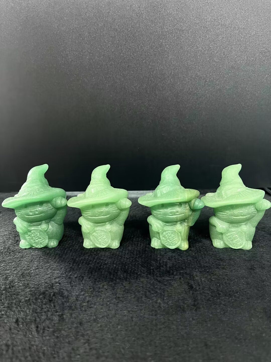 Green Aventurine Kitty