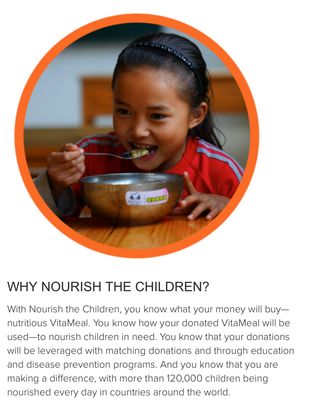 Nourish The Children- Bulk-180 Meals