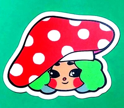 Sticker: Mushroom Girl
