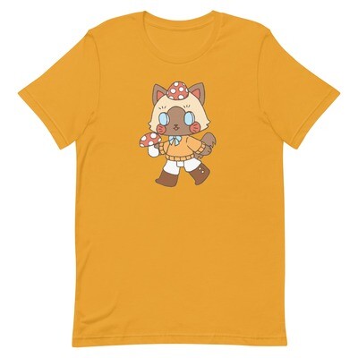 T-Shirt: Mushroom Cat (Unisex)