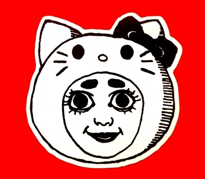 Sticker: Salutations Kitty