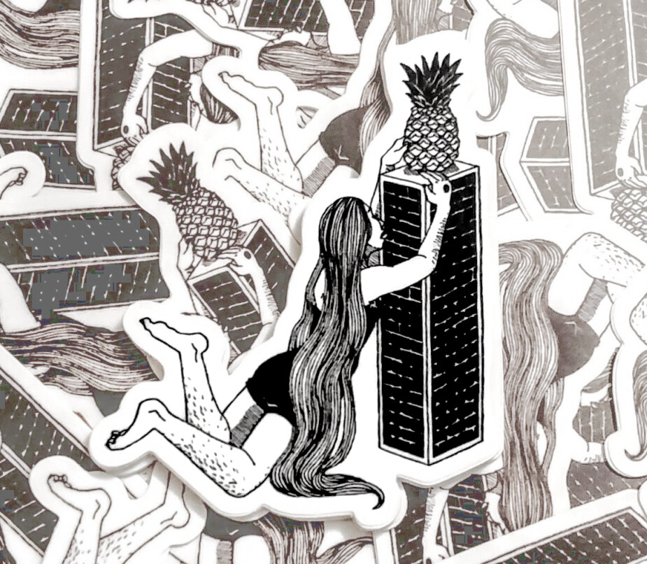 Sticker: Pineappular Idolatry