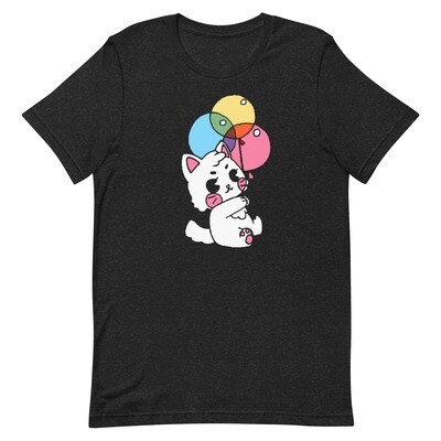 T-Shirt: Balloon Cat (Unisex)