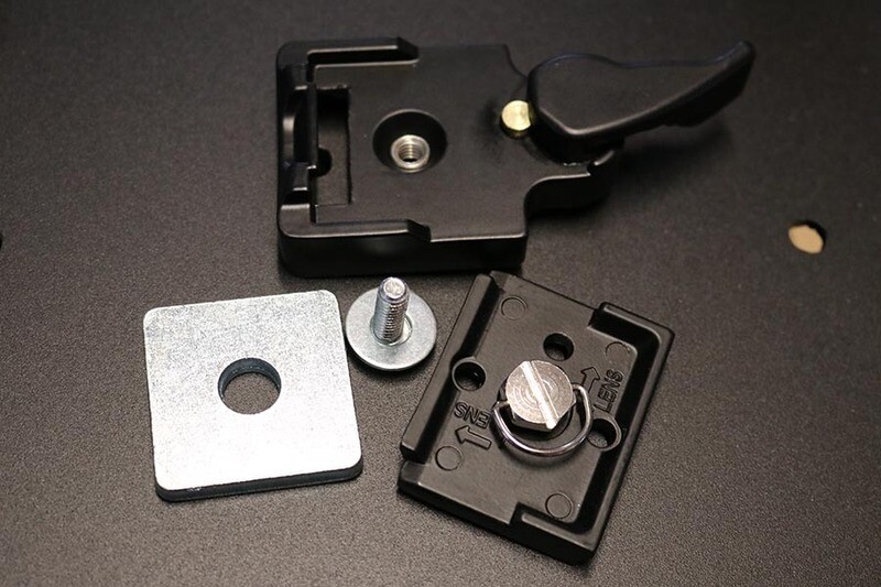 Manfrotto Rapid Connect Adapter with 200PL-14 Plate and mounting spacer
