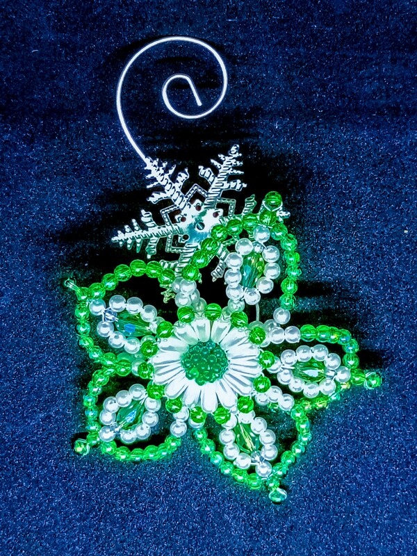 Tembleque  Mode 2024 - Tree ornaments - Green and White