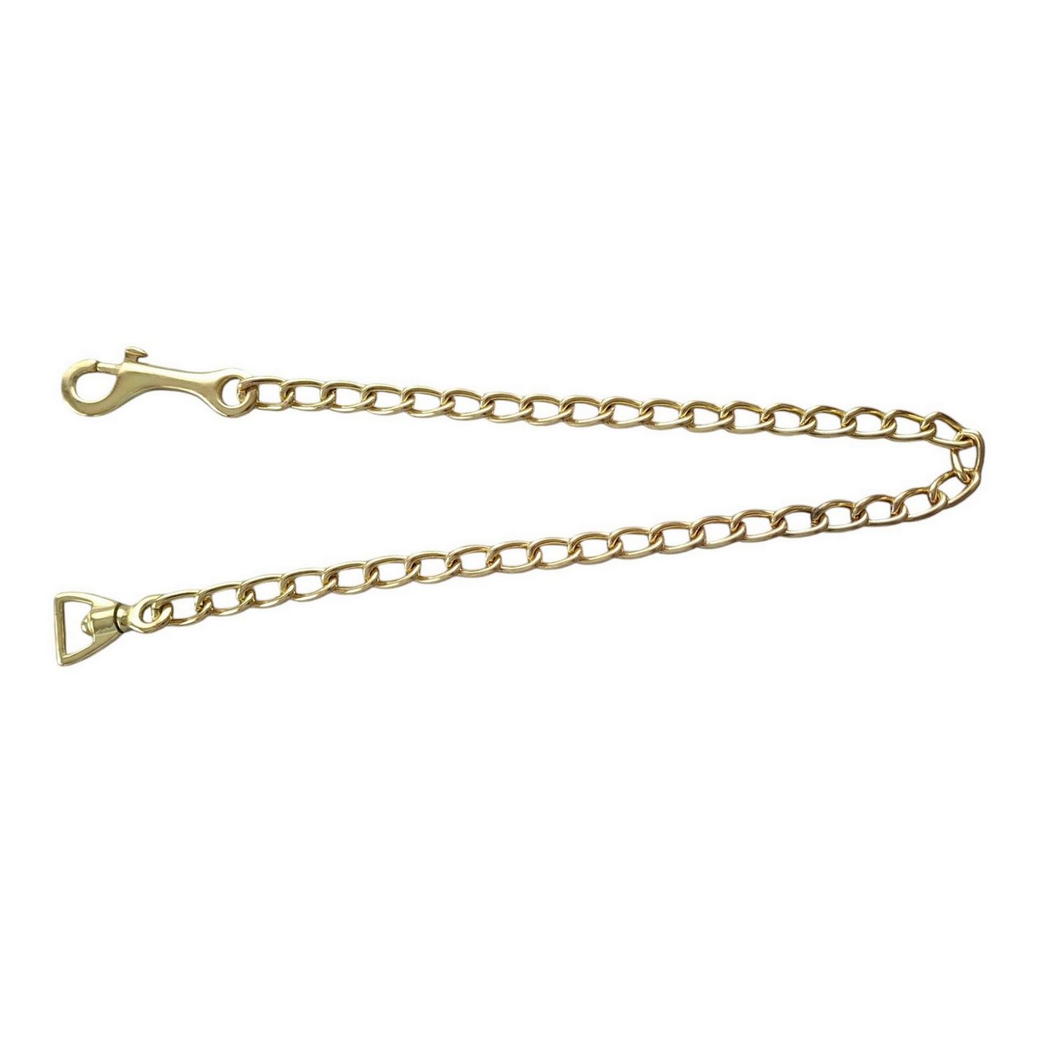 Long chain - Brass plated steel