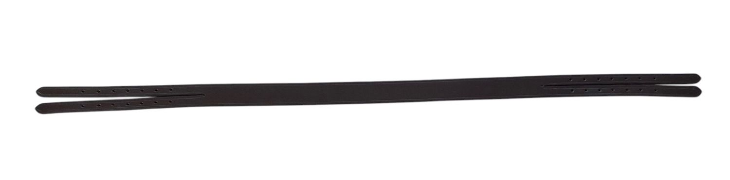 In-hand bridle headpiece - Havana brown - FULL