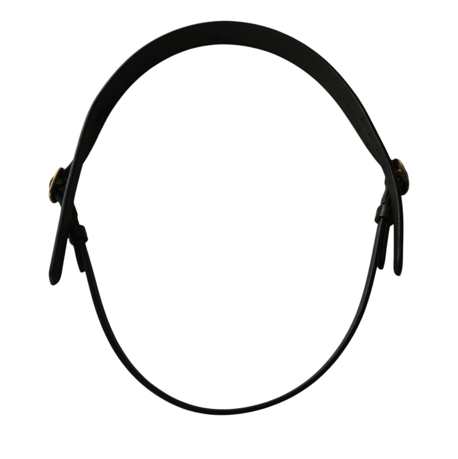 Headpiece &amp; throat strap - Havana brown