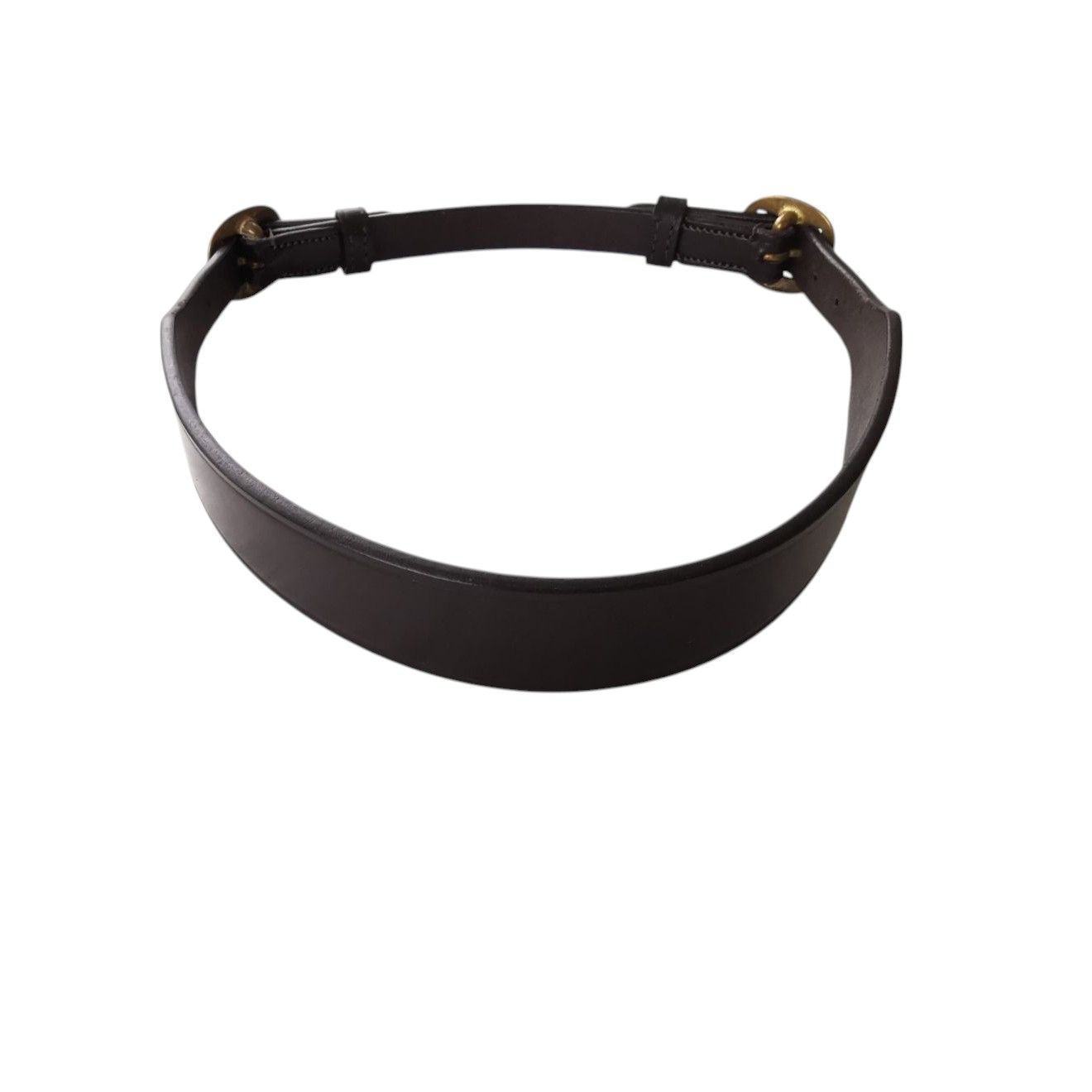 In-hand noseband and chin strap - Havana brown