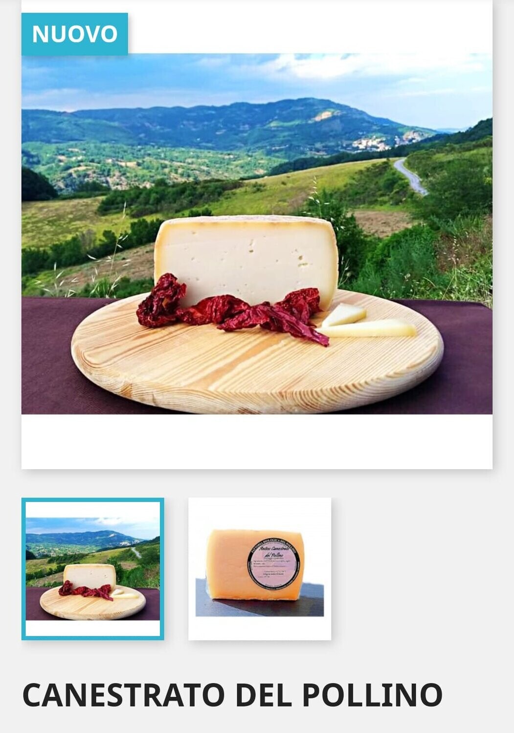 Canestrato del Pollino