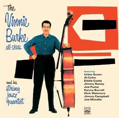 VINNIE BURKE ALL-STARS - And His String Jazz Quartet