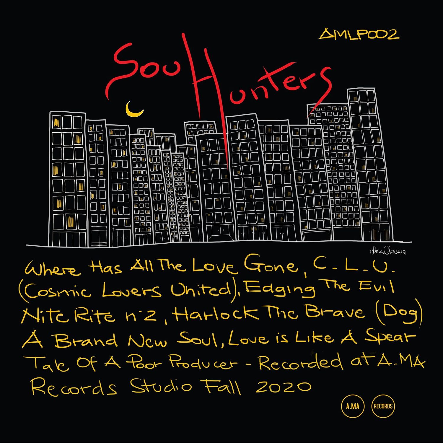 ALBERTO PARMEGIANI (LP) - Soul Hunters