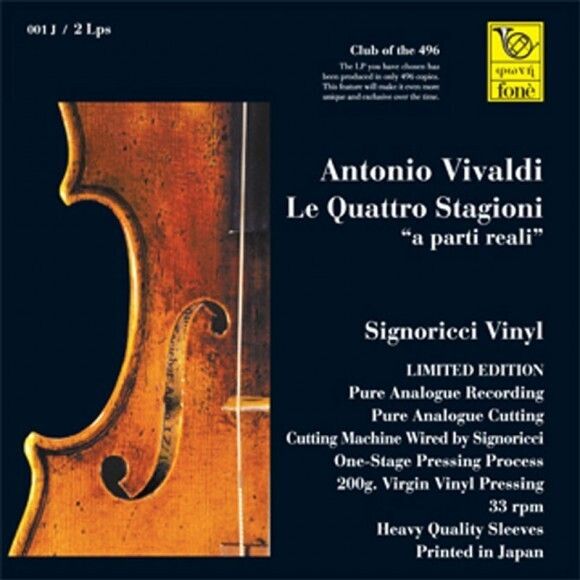 Marco Fornaciari (Lp)-Antonio Vivaldi - Le Quattro Stagioni