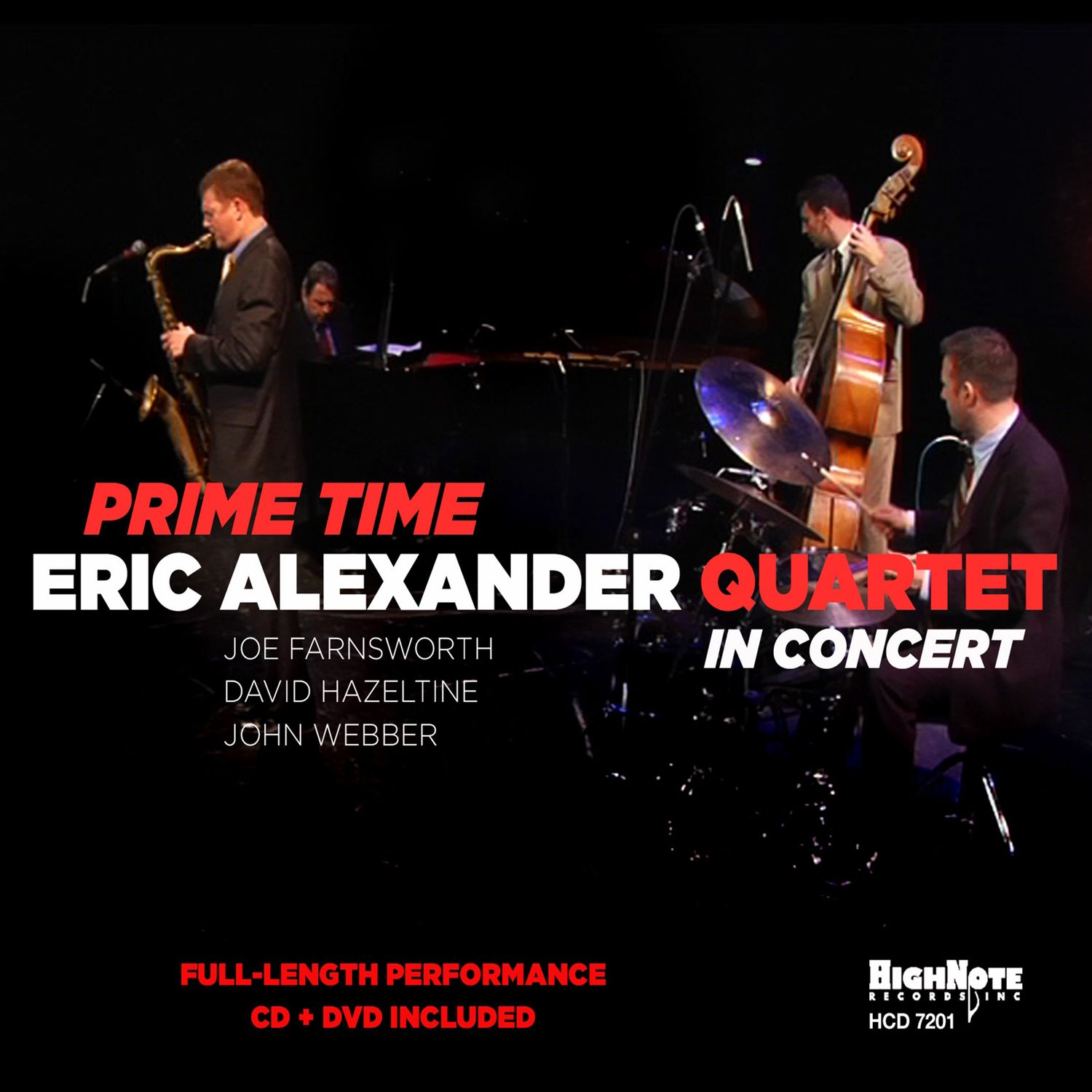 ERIC ALEXANDER QUARTET (CD+DVD) - Prime Time