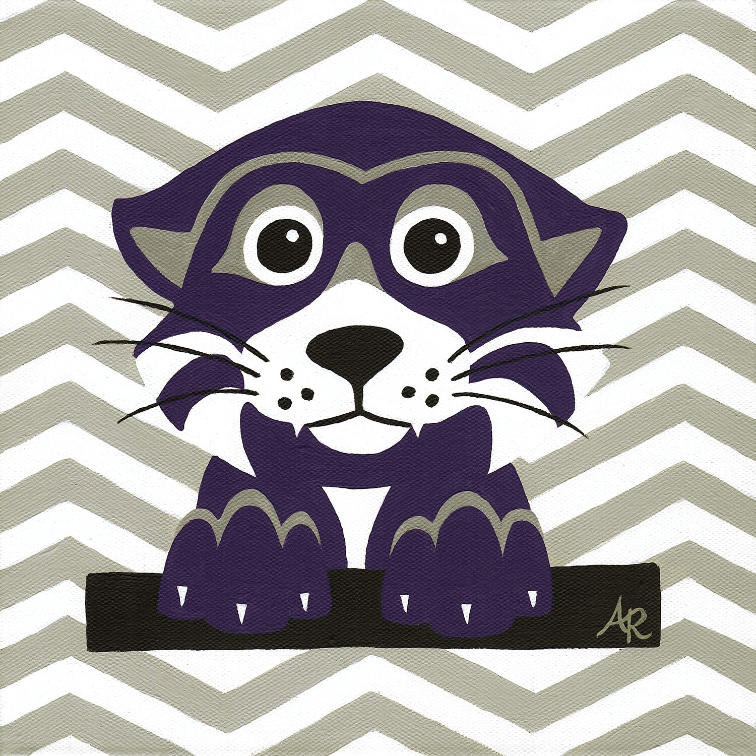 Purple Wildcat w/ Chevron