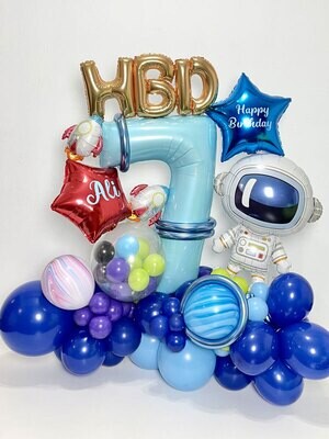 Birthday astronaut