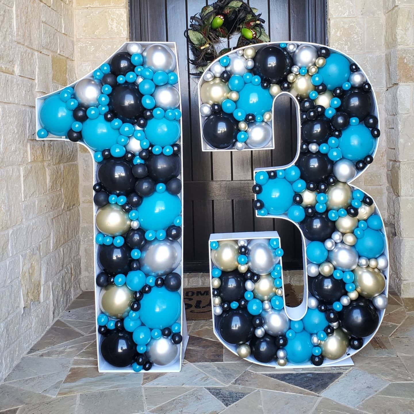Balloons box numbers (5ft)