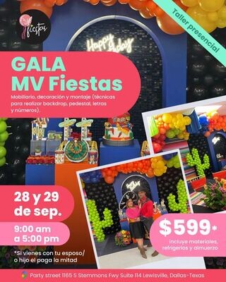 Taller de Gala MV fiestas