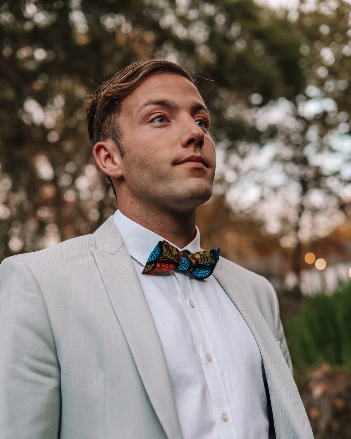 Mombasa Collection: Bow Tie + Pocket Square