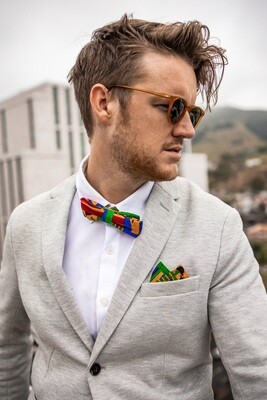 Accra Collection: Bow Tie + Pocket Square