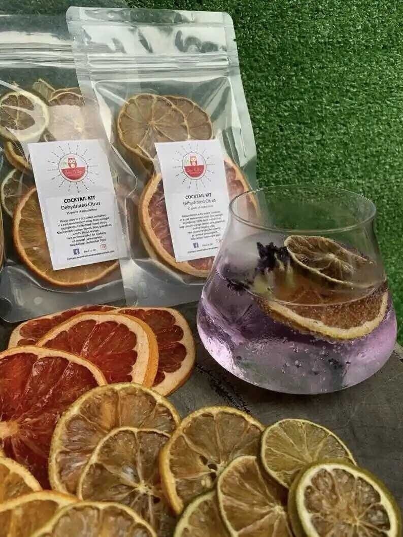 Dehydrated Citrus Cocktail Garnishes