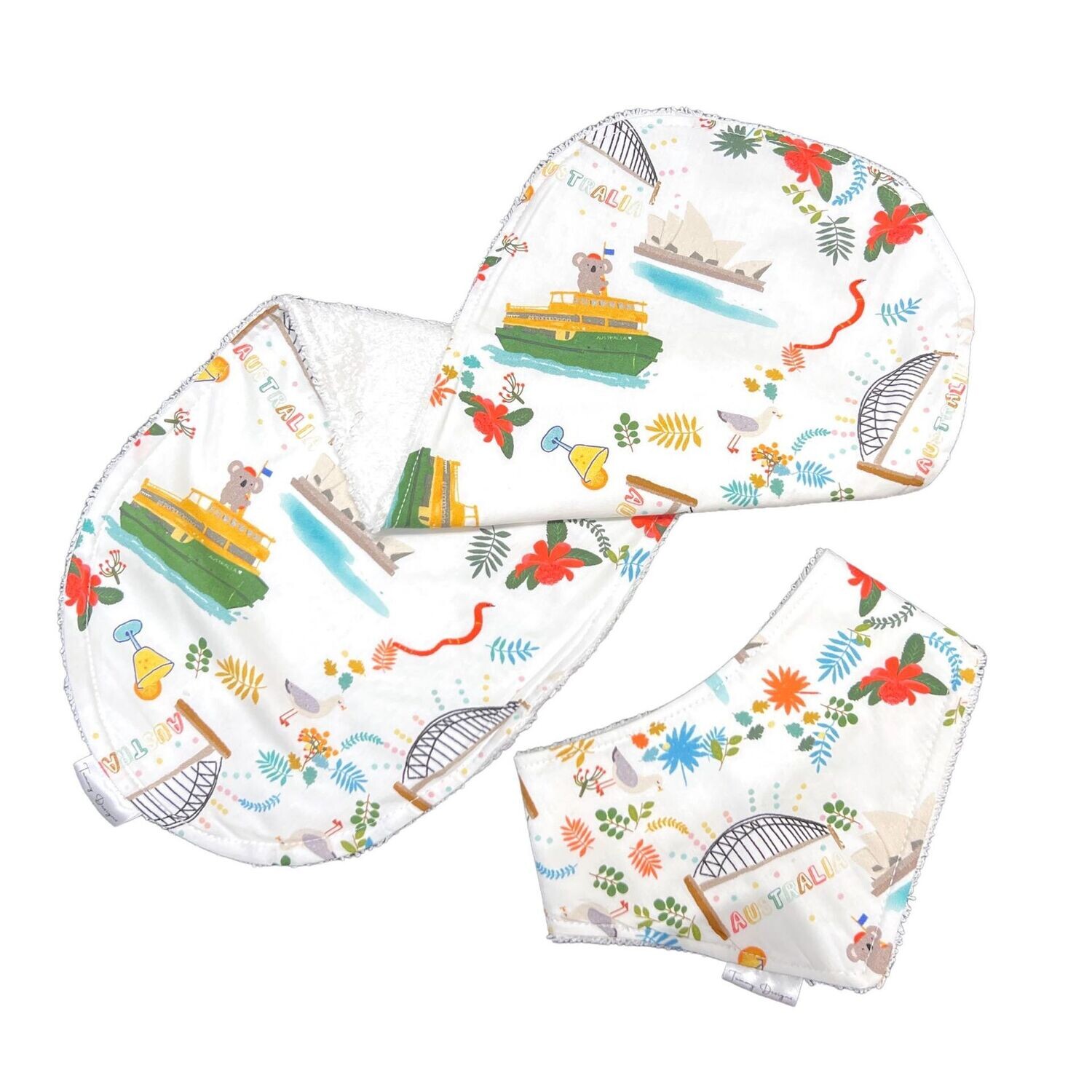 Bib & Burp Set 5