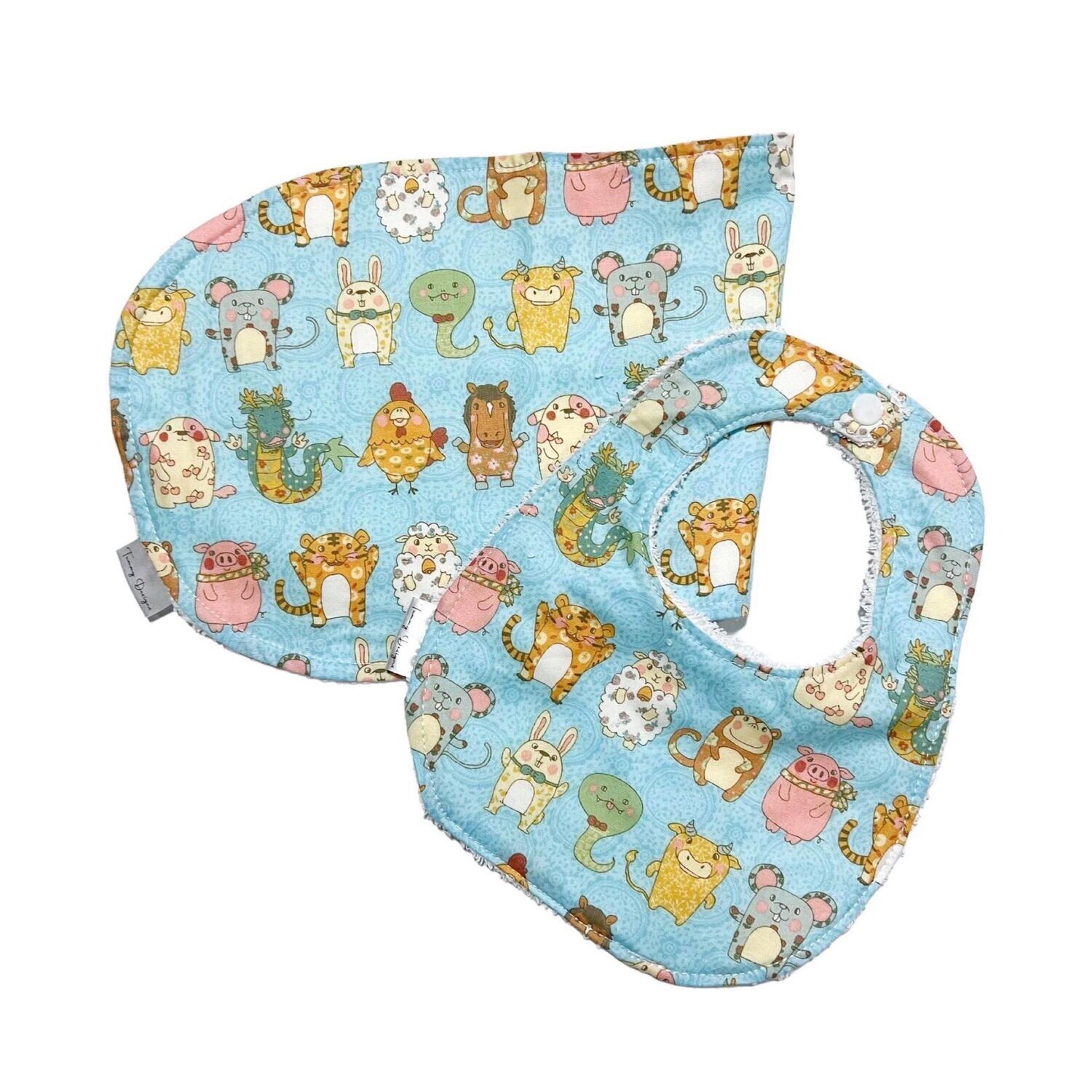 Bib & Burp Set 48