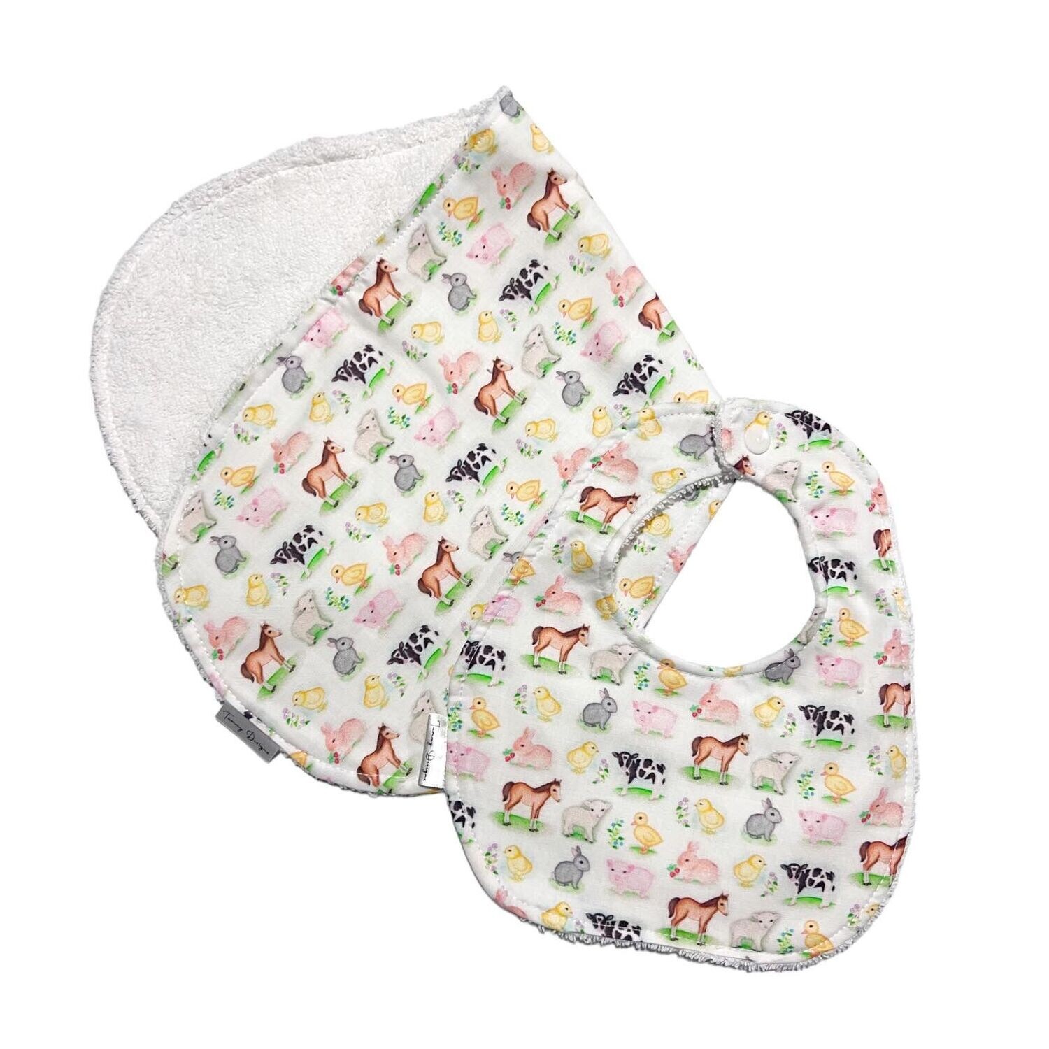 Bib & Burp Set 52