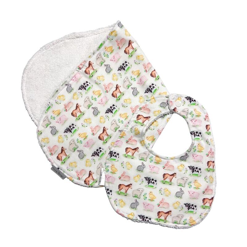 Bib & Burp Set 52