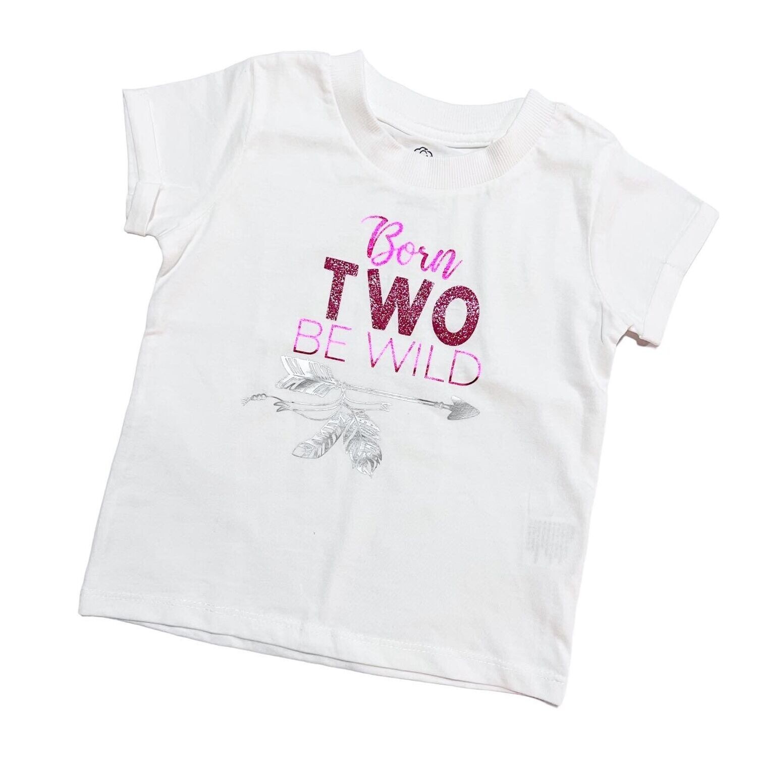 Born Two Be Wild Tee - Size 2