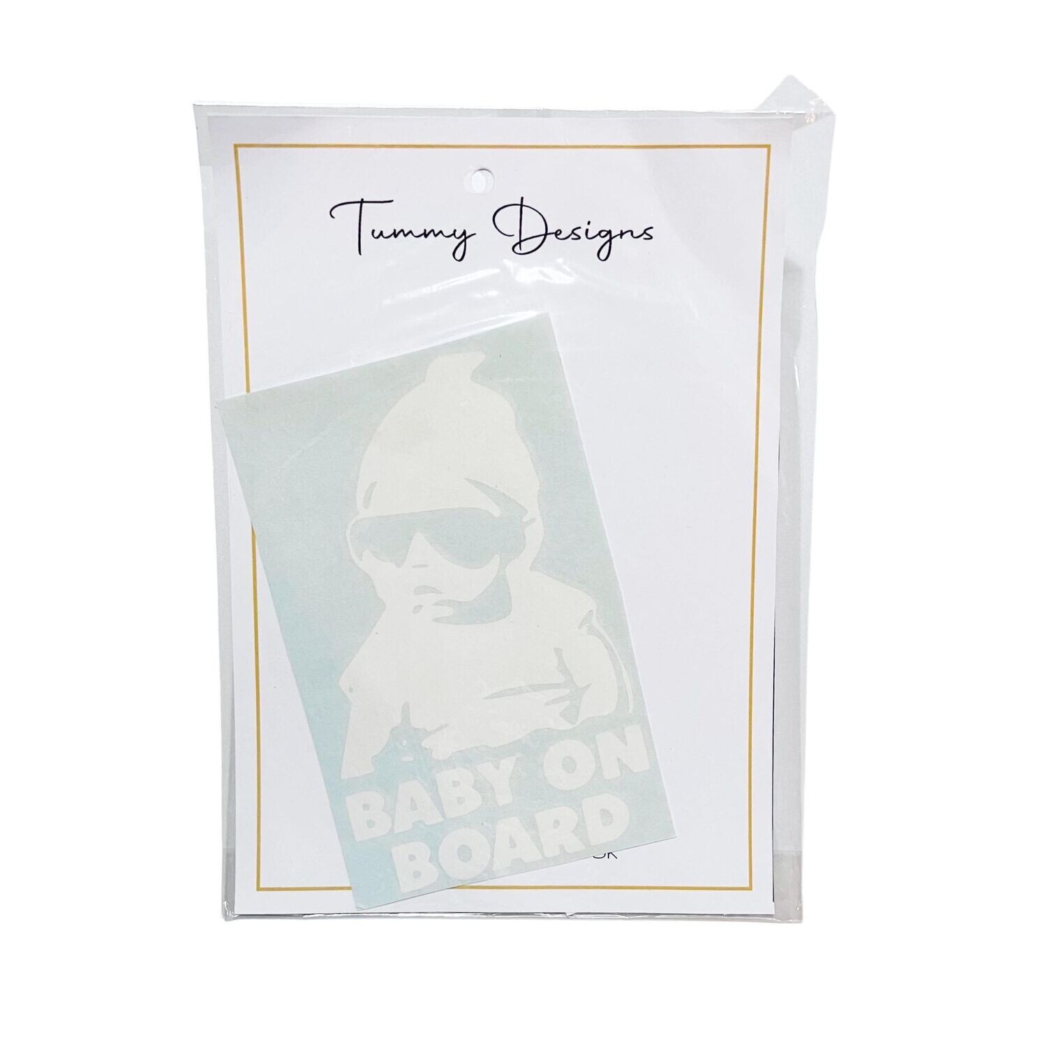 Baby on Board Car Decal 3