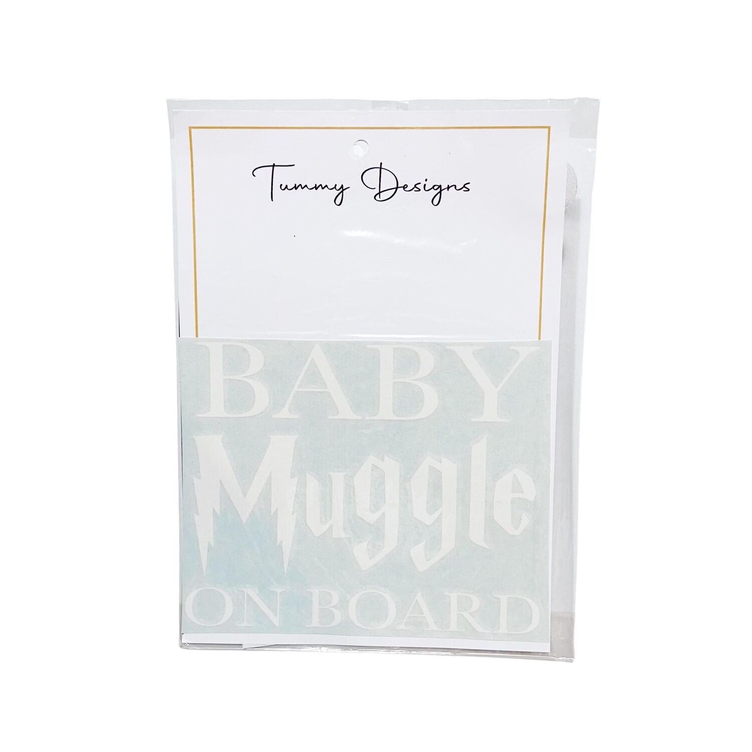 Baby on Board Car Decal 6