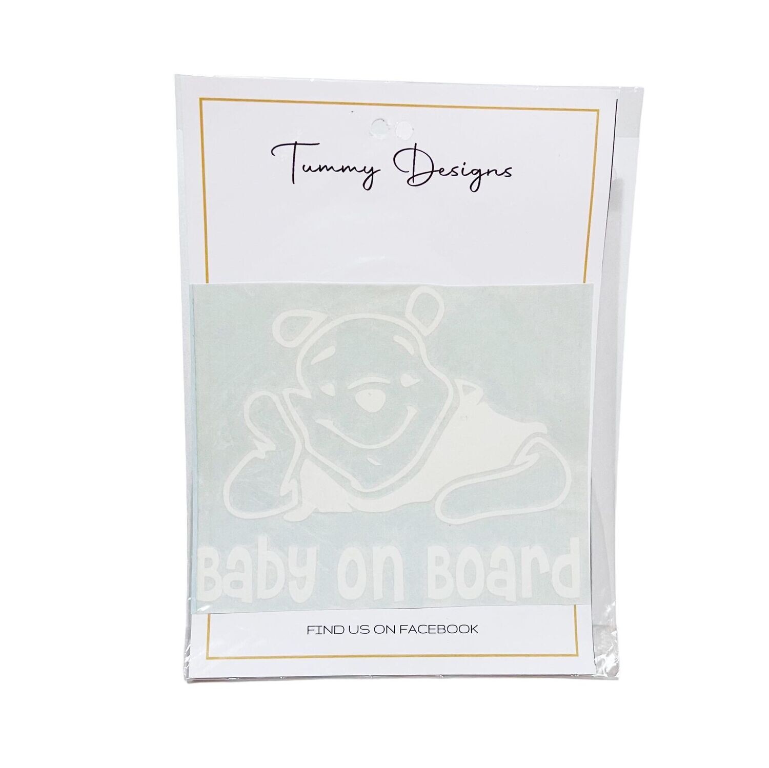 Baby on Board Car Decal 10