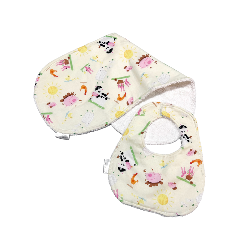 Bib & Burp Set 68